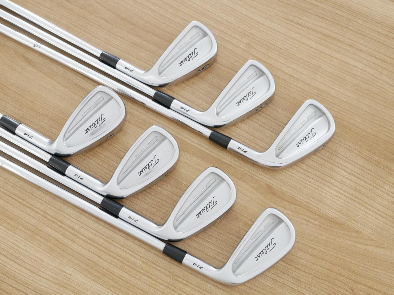 Iron set : Titleist : ชุดเหล็ก Titleist 714 CB Forged มีเหล็ก 4-Pw (7 ชิ้น) ก้านเหล็ก Dynamic Gold S200