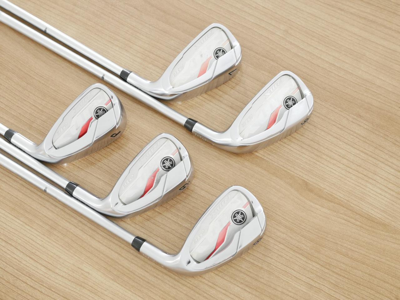 Iron set : Yamaha : ชุดเหล็ก Yamaha RMX 218 (ปี 2019 หน้าเด้ง ตีไกลมาก) มีเหล็ก 6-Pw (5 ชิ้น) ก้านกราไฟต์ Mitsubishi FUBUKI AI II 50 Flex R