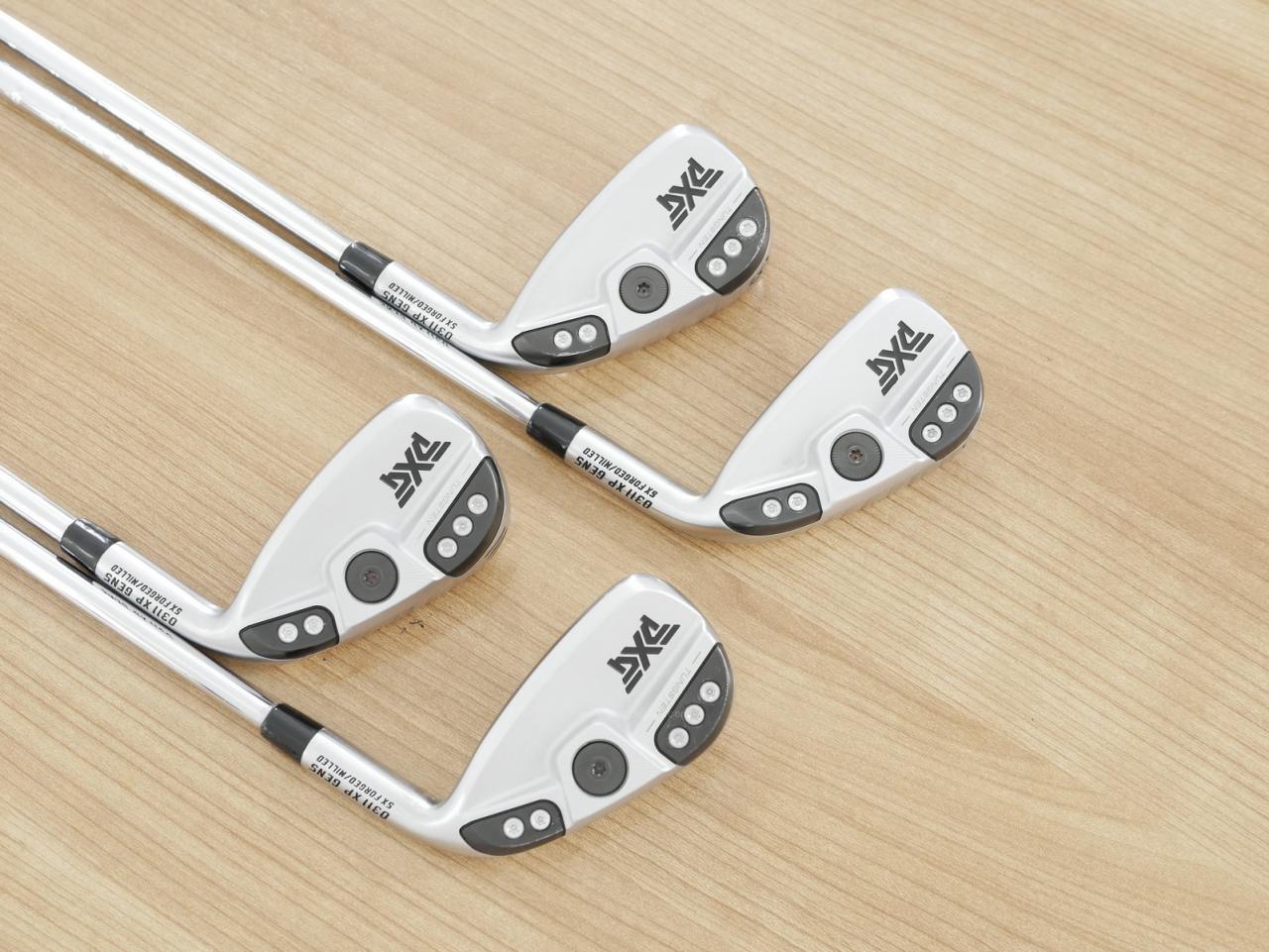Iron set : PXG : ชุดเหล็ก PXG 0311XP GEN 5 Forged Milled (ออกปี 2022 ตีไกล สวย ฟิลดี) มีเหล็ก 7-Pw (4 ชิ้น) ก้านเหล็ก NS Pro 850 Flex R