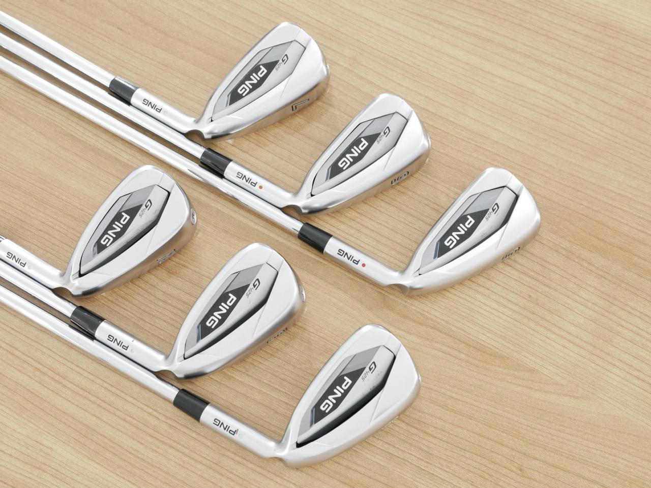 Iron set : Ping : ชุดเหล็ก Ping G425 (รุ่นปี 2021 Japan Spec. ใบใหญ่ ง่าย ไกล) มีเหล็ก 5-Pw (6 ชิ้น) ก้านเหล็ก NS Pro ZELOS 7 Flex S