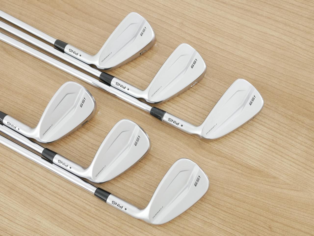 Iron set : Ping : ชุดเหล็ก Ping i59 Forged (ออกปี 2022 คม แน่นมากๆ) มีเหล็ก 5-Pw (6 ชิ้น) ก้านเหล็ก Dynamic Gold EX Weight Lock Tour Issue S200