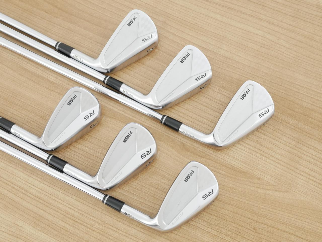 Iron set : PRGR : ชุดเหล็ก PRGR RS Forged (นุ่มมากๆ) มีเหล็ก 5-Pw (6 ชิ้น) ก้านเหล็ก Dynamic Gold 105 S300