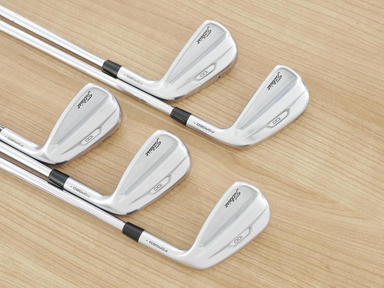 Iron set : Titleist : ชุดเหล็ก Titleist T100 Forged (รุ่นปี 2022) มีเหล็ก 6-Pw (5 ชิ้น) ก้านเหล็ก NS Pro 850 Flex R