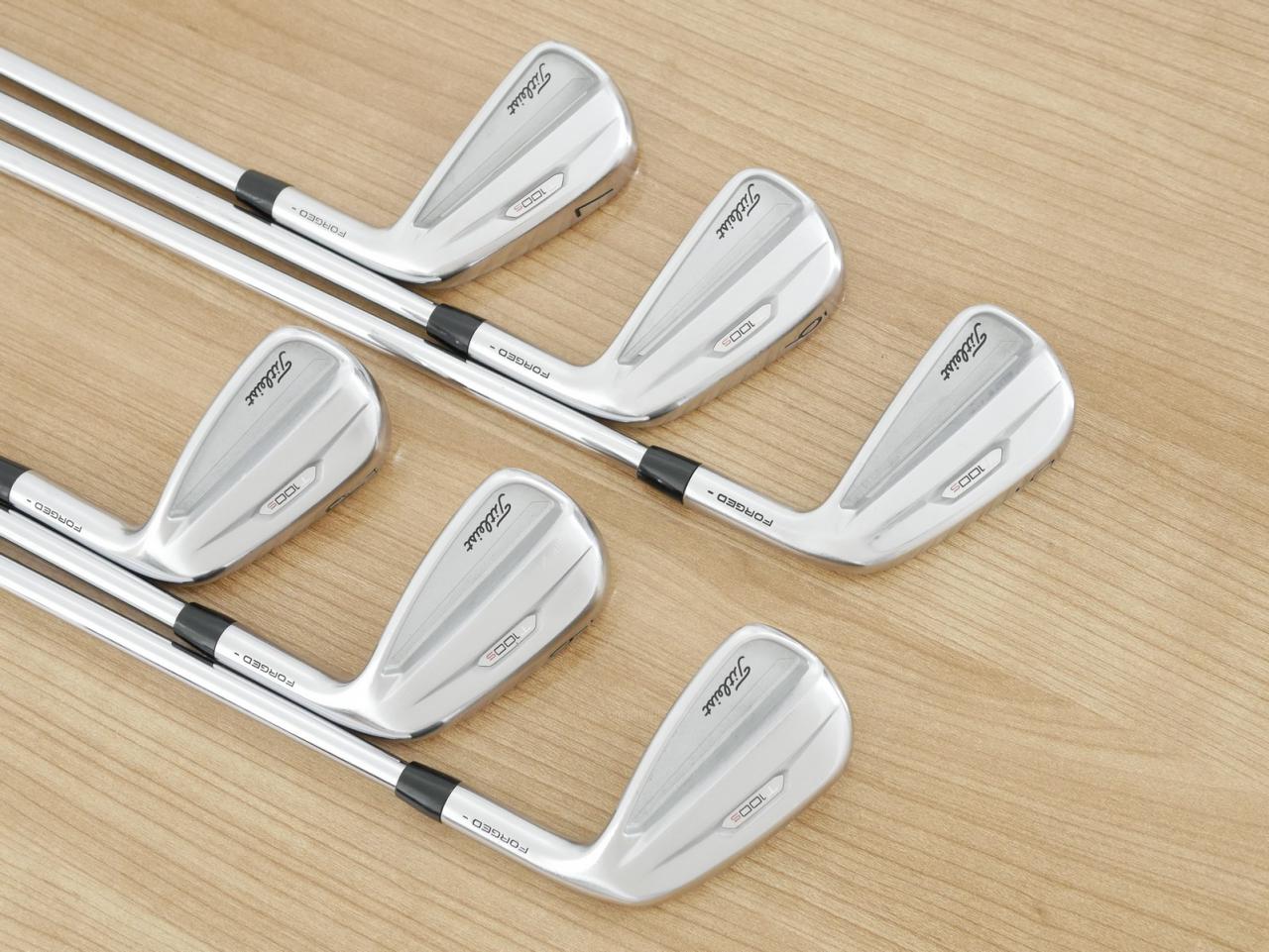 Iron set : Titleist : ชุดเหล็ก Titleist T100S Forged (รุ่นปี 2022) มีเหล็ก 5-Pw (6 ชิ้น) ก้านเหล็ก NS Pro 105T Flex S