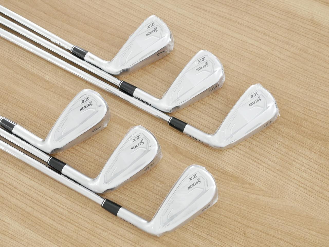 Iron set : Other Brand : **ของใหม่ ยังไม่แกะพลาสติก** ชุดเหล็ก Srixon ZX4 MK II (รุ่นปี 2023 ตีง่าย ไกล) มีเหล็ก 5-Pw (6 ชิ้น) ก้านเหล็ก KBS Tour Lite Flex S