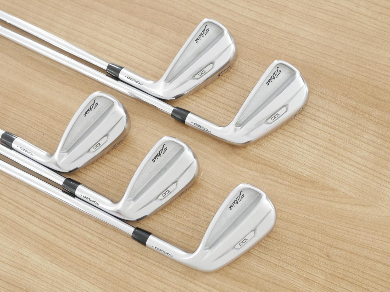 Iron set : Titleist : ชุดเหล็ก Titleist T100 Forged (รุ่นปี 2022) มีเหล็ก 6-Pw (5 ชิ้น) ก้านเหล็ก NS Pro Modus 115 Flex S 