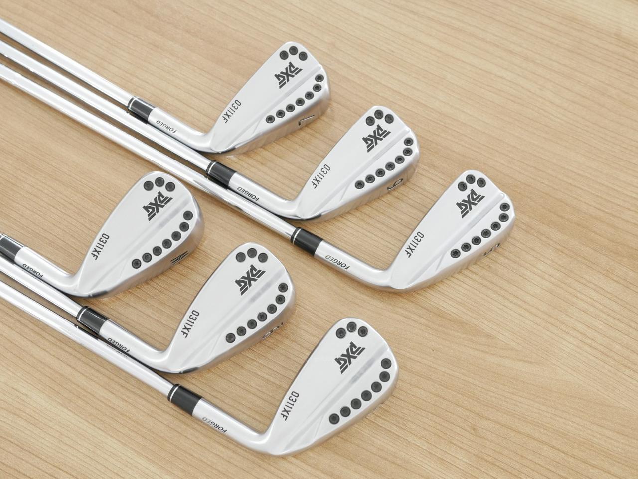 Iron set : PXG : ชุดเหล็ก PXG 0311XF Forged (รุ่นตีง่ายสุด ไกล) มีเหล็ก 5-Pw (6 ชิ้น) ก้านเหล็ก NS Pro 950 NEO Flex R