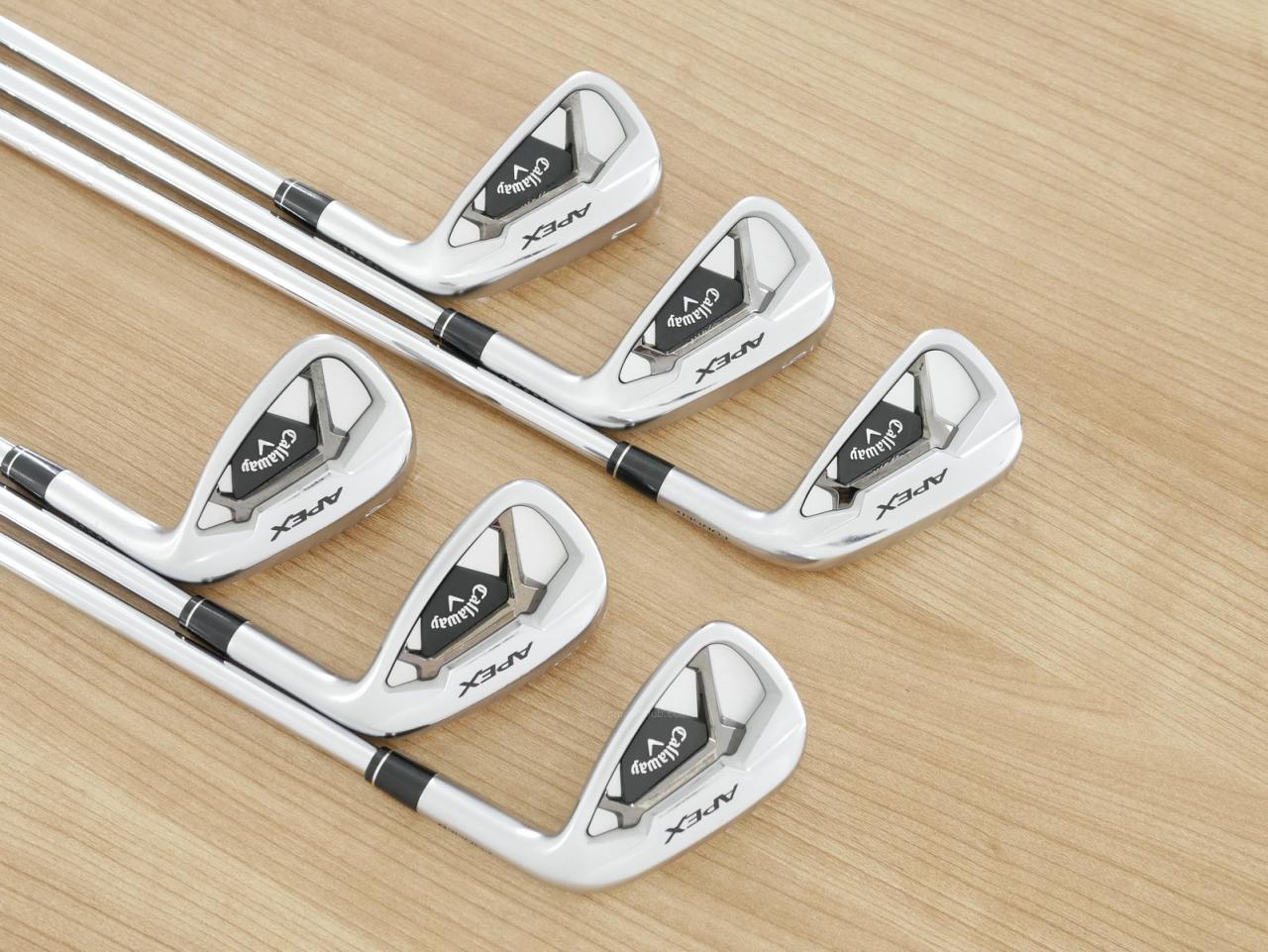 Iron set : Callaway : ชุดเหล็ก Callaway APEX Forged (รุ่นปี 2022) มีเหล็ก 5-Pw (6 ชิ้น) ก้านเหล็ก NS Pro Modus 105 Flex S