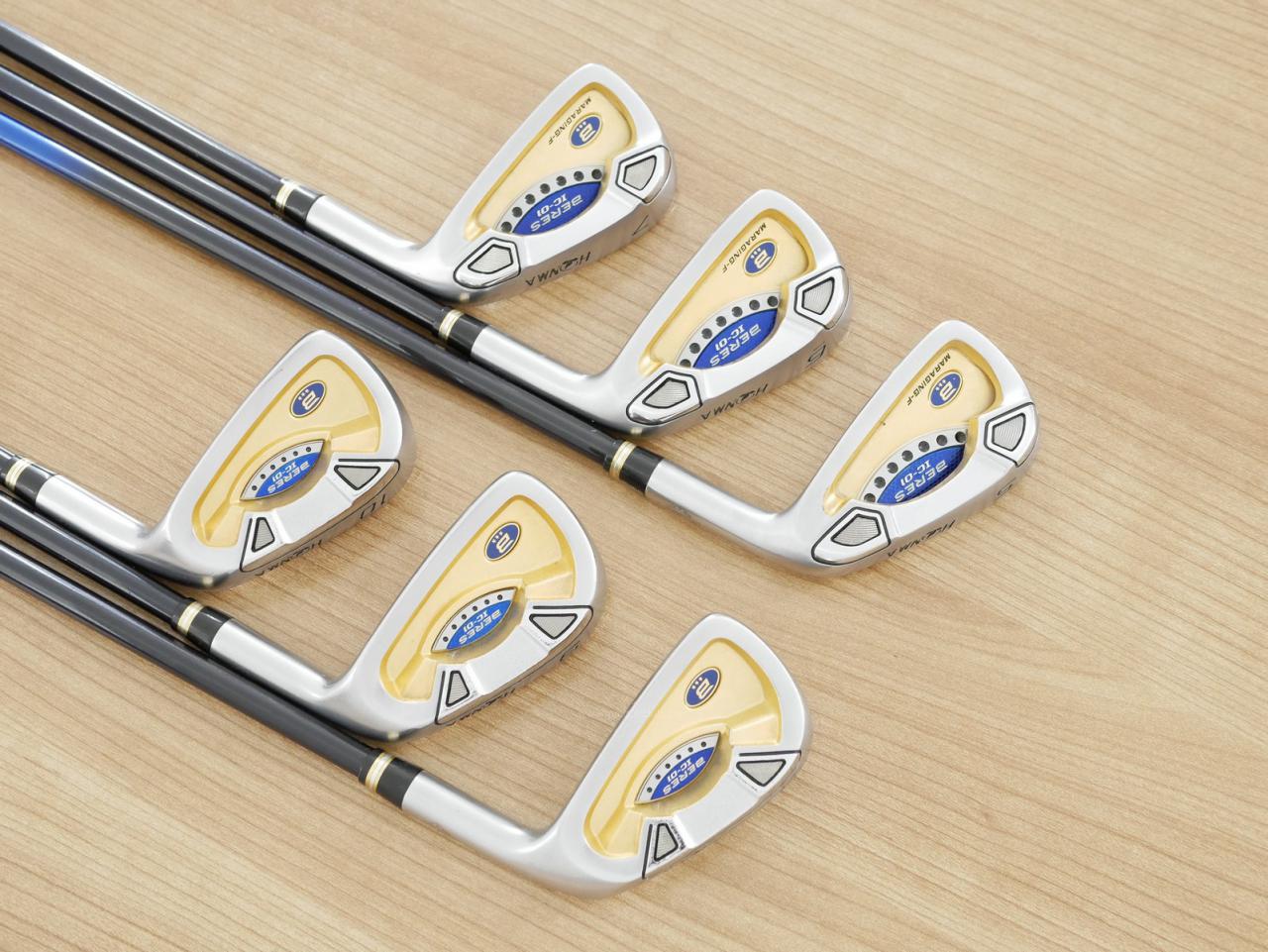 Iron set : Honma : **ก้าน 3 ดาว** ชุดเหล็ก Honma Beres IC-01 (Combo) มีเหล็ก 5-10 (6 ชิ้น) ก้าน ARMRQ 6 (54) FLex R (3 ดาว)