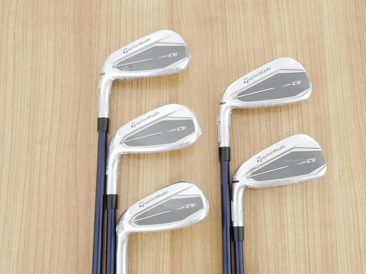 x.. Left Handed ..x : All : **ของใหม่ ยังไม่แกะพลาสติก** ชุดเหล็ก Taylormade Qi (ออกปี 2024 Japan Spec.) มีเหล็ก 6-Pw (5 ชิ้น) ก้านกราไฟต์ Mitsubishi Diamana TM60 Flex S