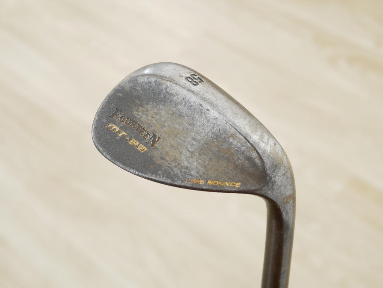 Wedge : Fourteen : Wedge Fourteen MT-28 LOW Bounce Loft 58 ก้านเหล็ก 