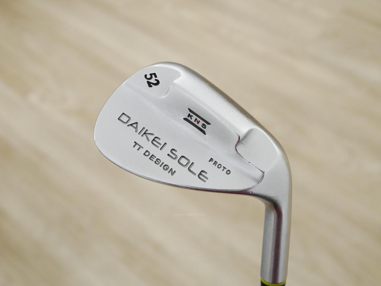 Wedge : Other : Wedge KNS DAIKEI SOLE PROTO TT Design Loft 52 ก้านเหล็ก NS Pro 950 FLex S
