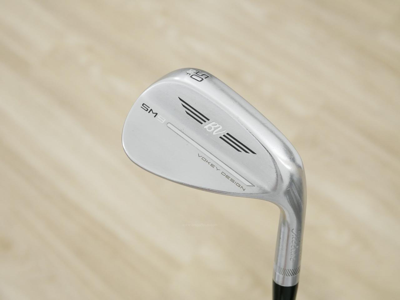 Wedge : Other : Wedge Titleist Vokey SM9 Loft 50 ก้านเหล็ก Nippon 105 BV Wedge