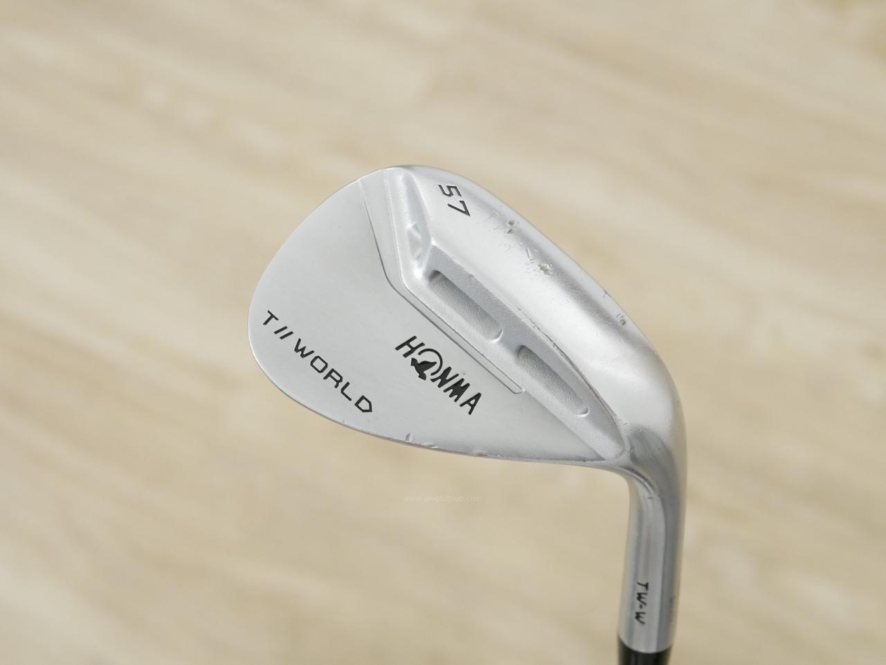 Wedge : Honma : Wedge Honma Tour World TW-W S-Sole (ออกปี 2019) Loft 57 ก้านเหล็ก NS Pro 950 Flex S