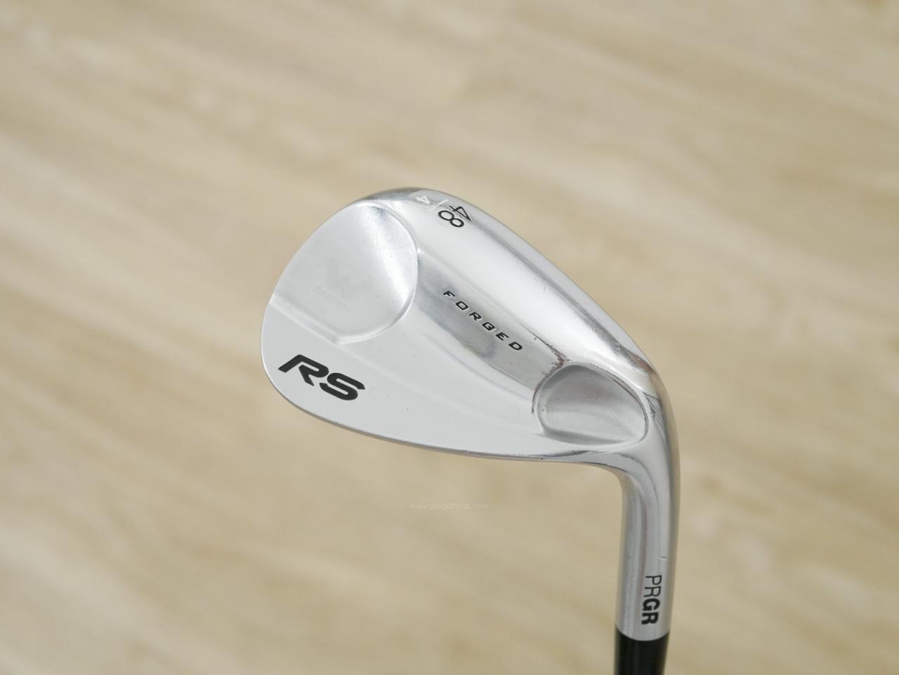 Wedge : Other : Wedge PRGR RS Forged (ปี 2019) Loft 48 ก้านเหล็ก Dynamic Gold 105 S200