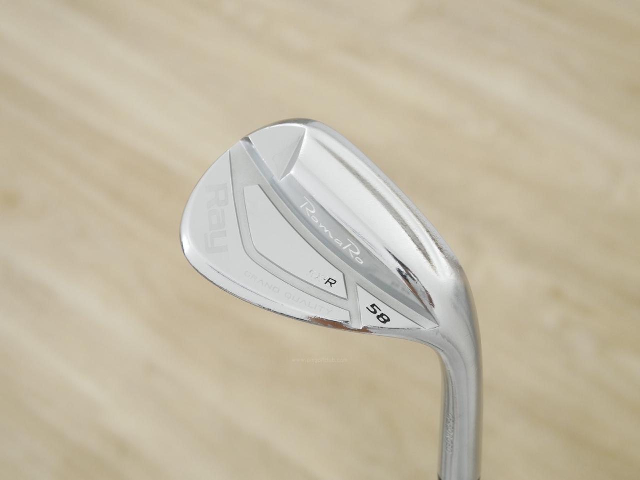 Wedge : Romaro : Wedge Romaro Ray SX-R Forged Loft 58 ก้านเหล็ก Dynamic Gold S200