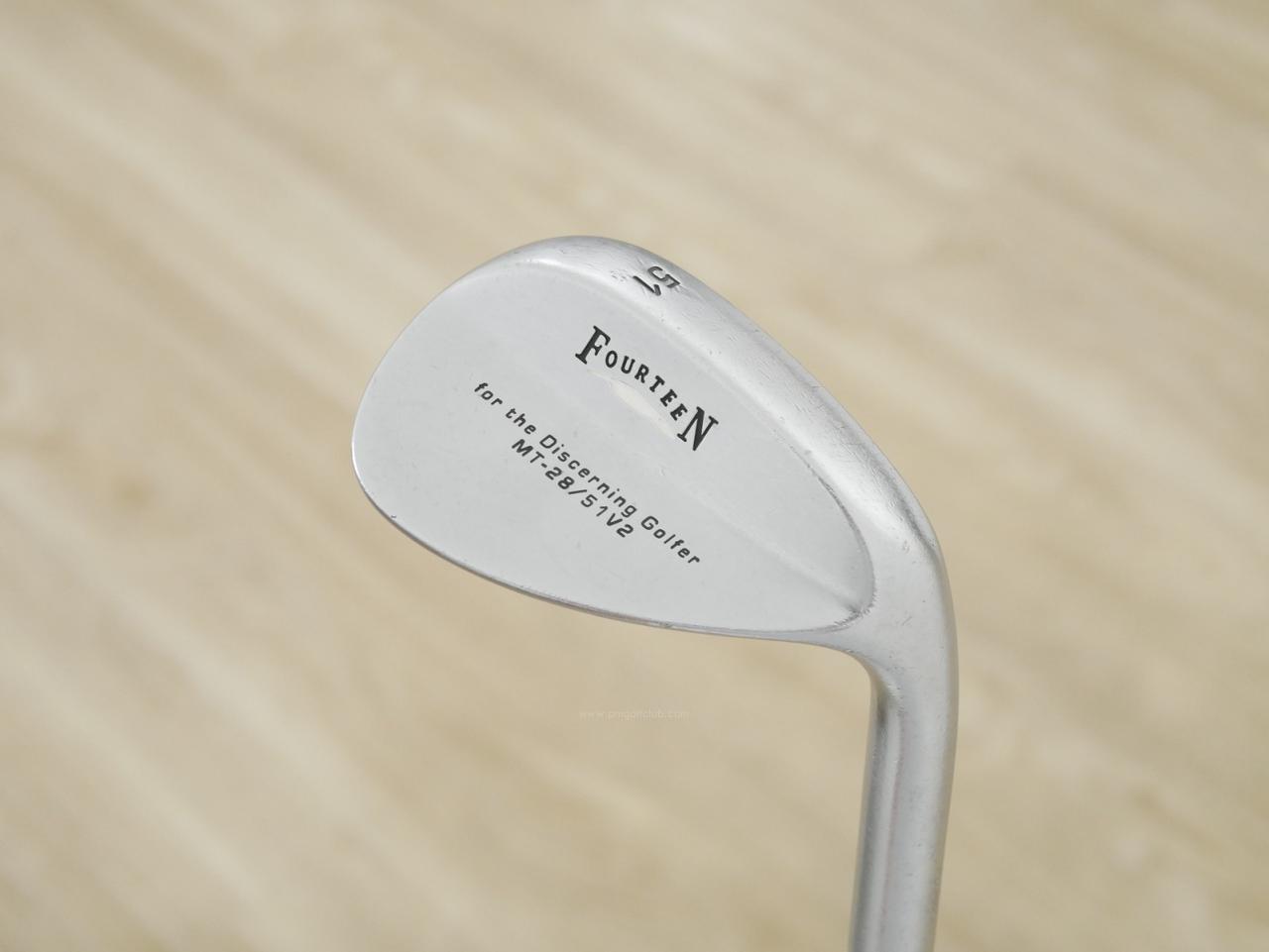 Wedge : Fourteen : Wedge Fourteen MT-28 V2 Loft 51 ก้านเหล็ก Dynamic Gold S200