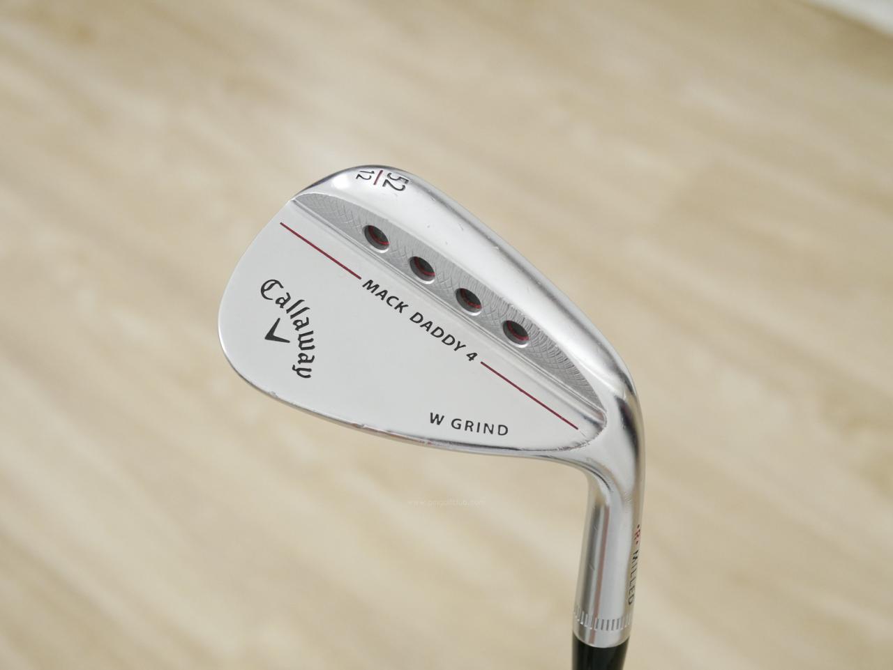 Wedge : Callaway : Wedge Callaway Mack Daddy 4 Milled Loft 52 ก้านเหล็ก Dynamic Gold S200