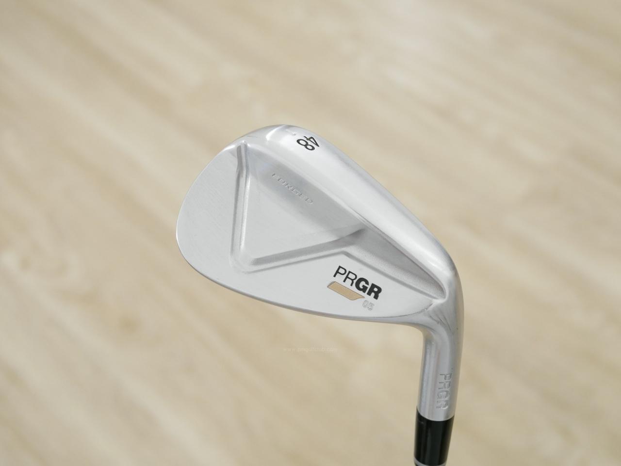 Wedge : Other : Wedge PRGR 05 Forged (ปี 2023) Loft 48 ก้านกราไฟต์ Fujikura MCI Flex R