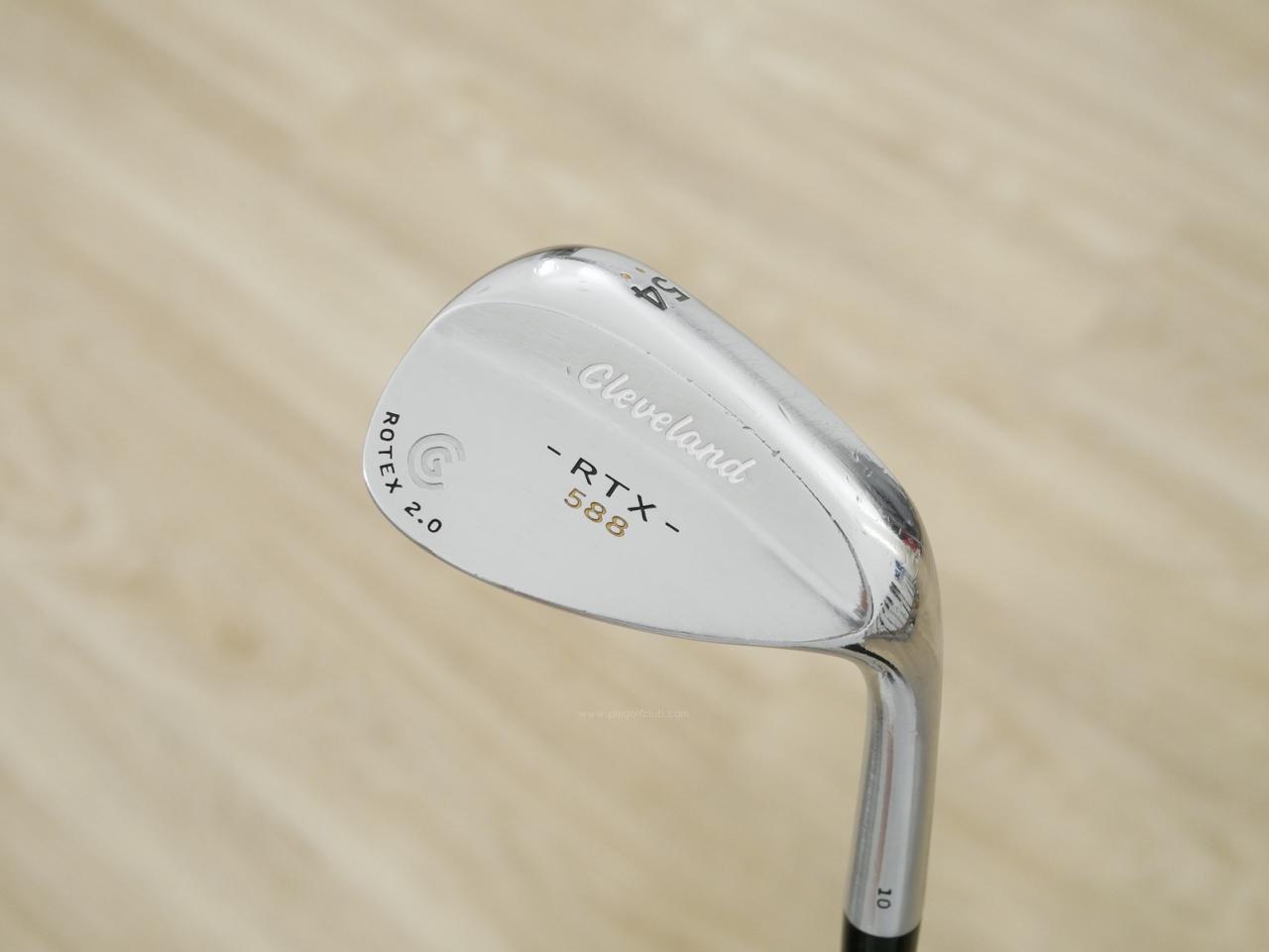 Wedge : Cleveland : Wedge Cleveland 588 RTX Rotex 2.0 Loft 54 ก้านเหล็ก NS Pro 950 Flex S