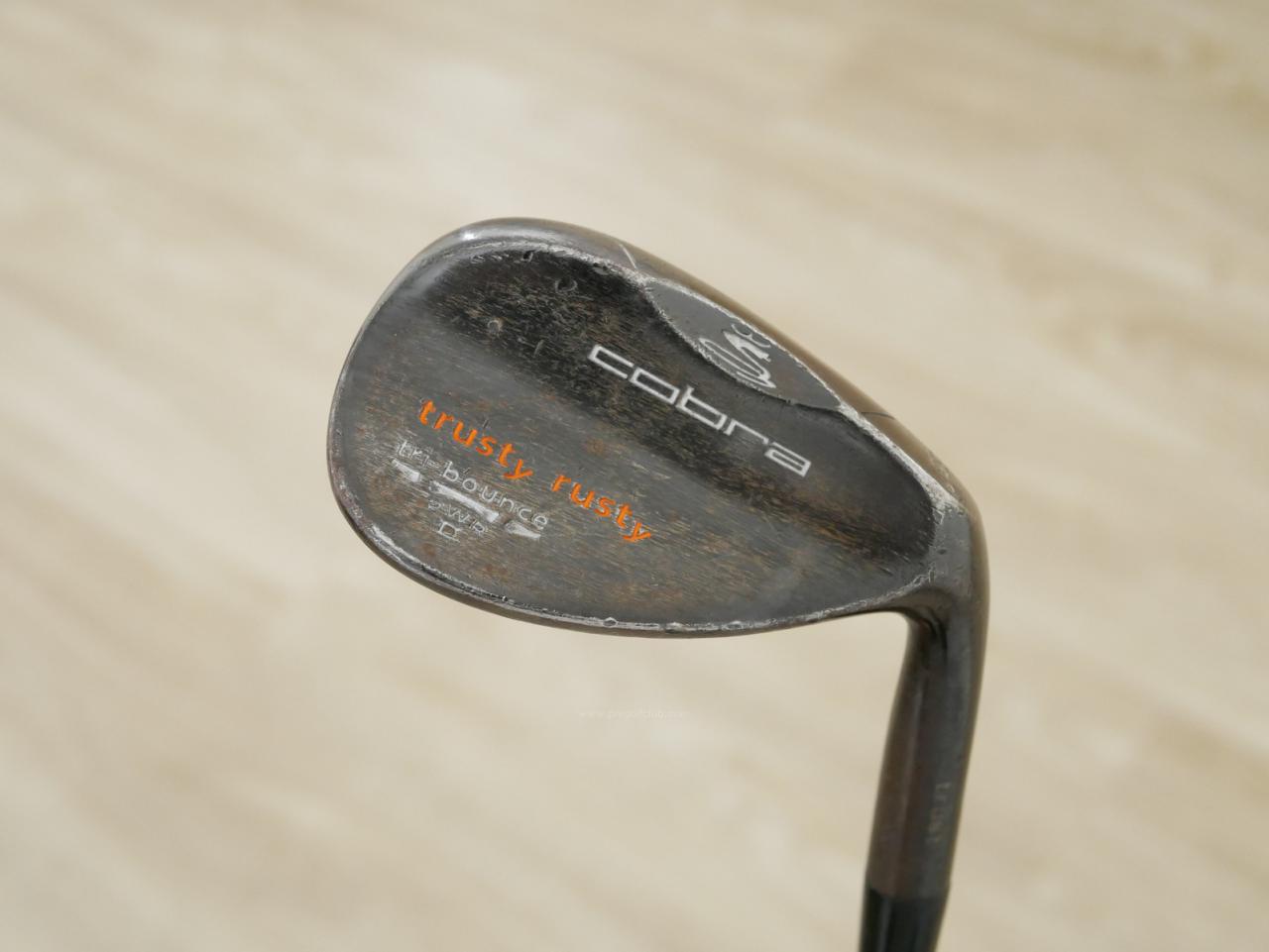 Wedge : Other : Wedge Cobra Trusty rusty Loft 55 ก้านเหล็ก Dynamic Gold S200