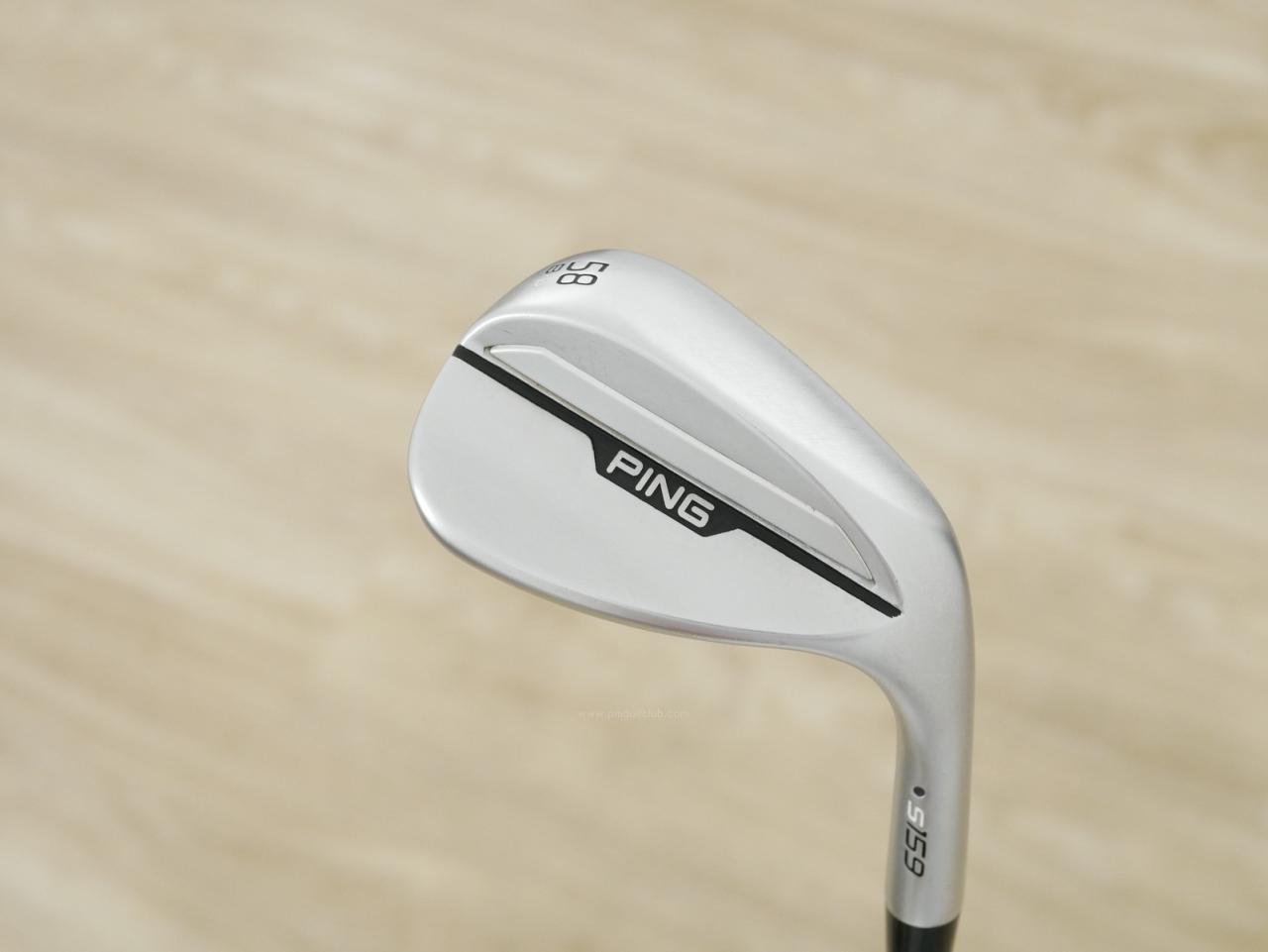 Wedge : Other : Wedge Ping S159 (ออกปี 2024) Loft 58 ก้านเหล็ก Dynamic Gold S200