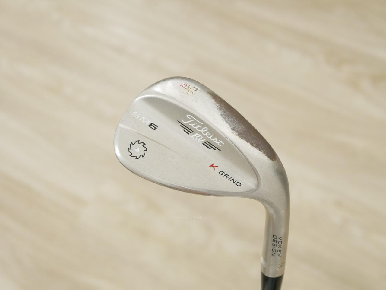Wedge : Other : Wedge Titleist Vokey SM6 Loft 58 ก้านเหล็ก Dynamic Gold Wedge Flex