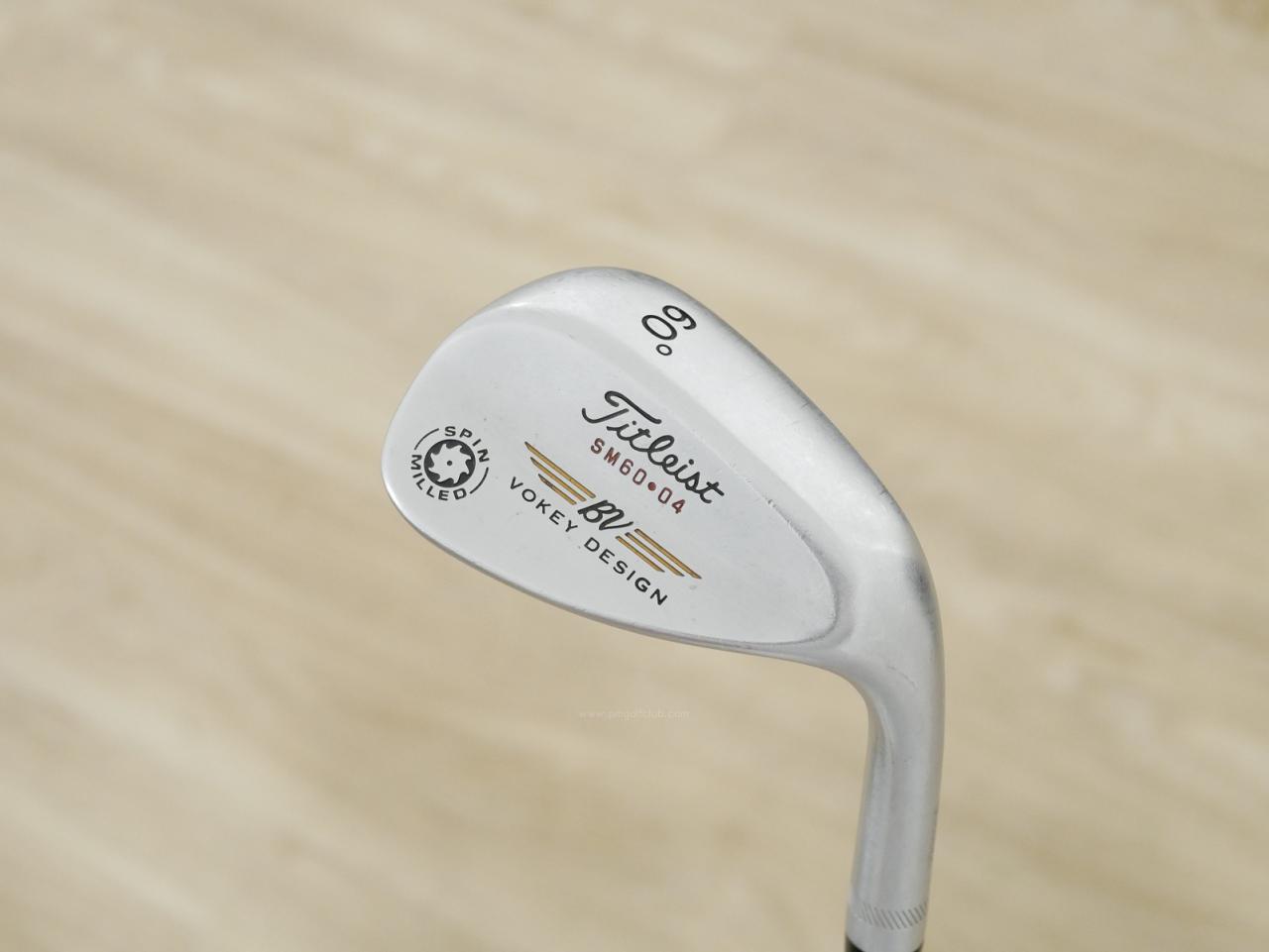 Wedge : Other : Wedge Titleist Vokey Design SPIN MILLED Loft 60 ก้านเหล็ก Dynamic Gold Wedge