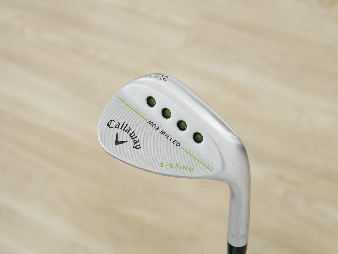 Wedge : Callaway : Wedge Callaway MD3 Milled Loft 56 ก้านเหล็ก Dynamic Gold S200