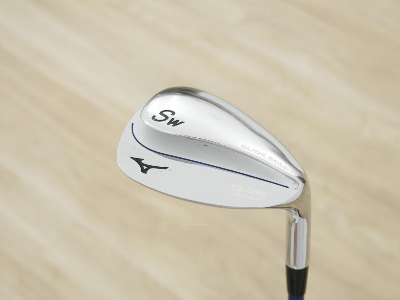 Wedge : Other : Wedge Mizuno MJ-62 SLIDE SOLE Forged Loft 62 ก้านการ์ไฟต์ Wedge Flex 