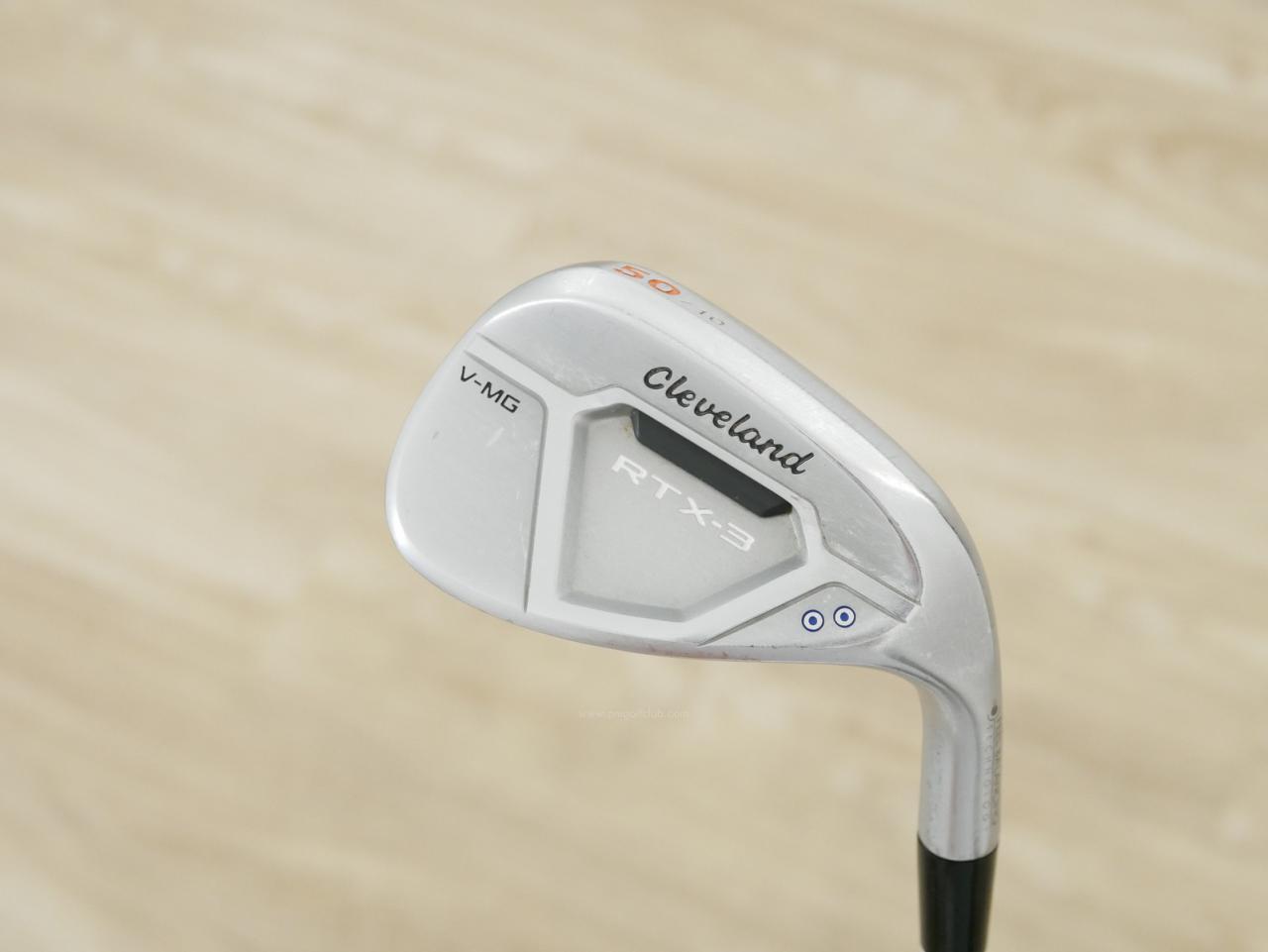 Wedge : Cleveland : Wedge Cleveland RTX-3 Cavity V-MG (Japan Spec.) Loft 50 ก้านเหล็ก Dynamic Gold S200