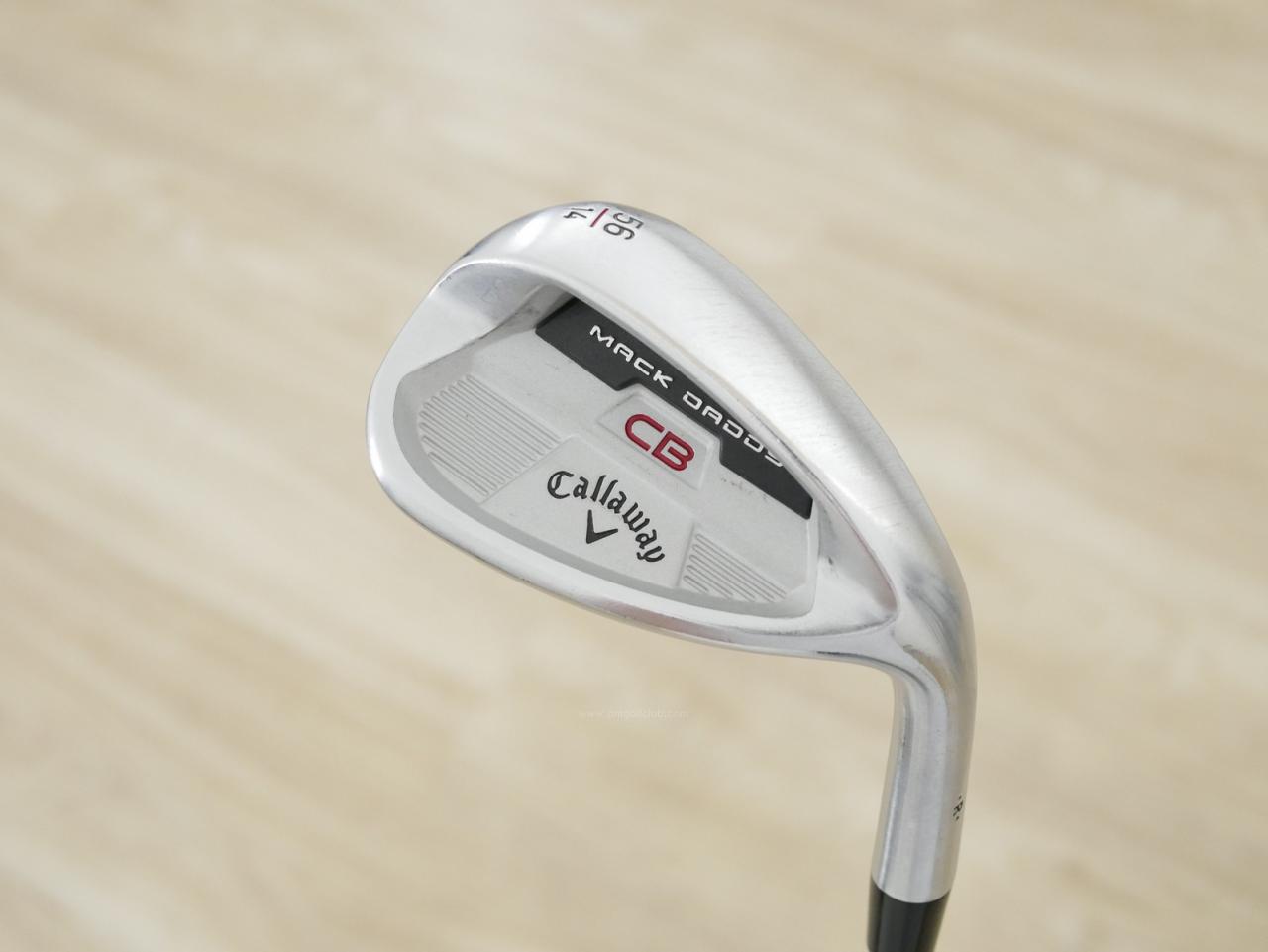 Wedge : Callaway : Wedge Callaway Mack Daddy CB Loft 56 ก้านกราไฟต์ Fujikura MCI WG5