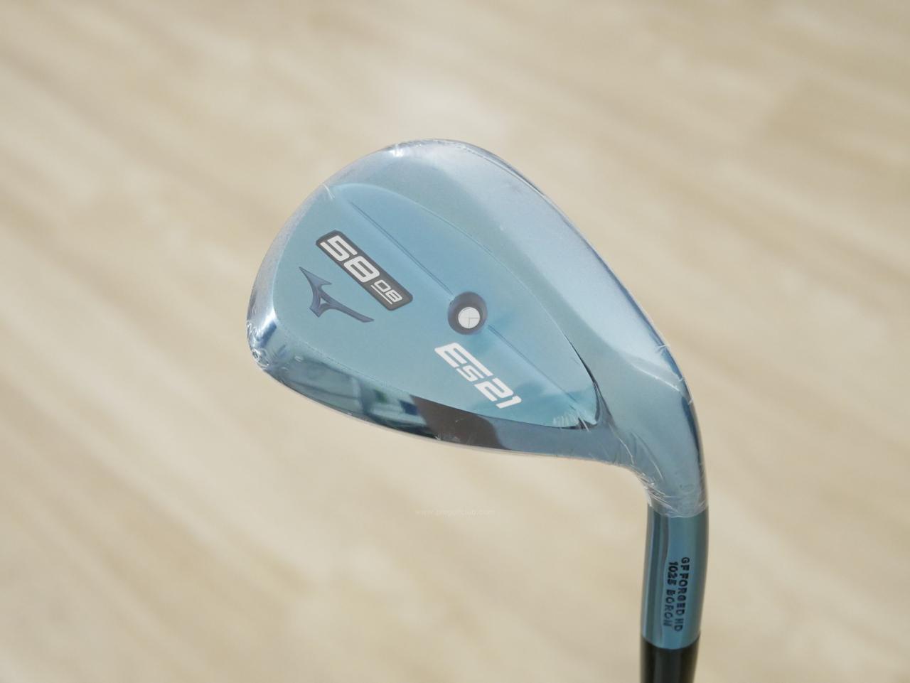 Wedge : Other : **ของใหม่ ยังไม่แกะพลาสติก** Wedge Mizuno ES21 Forged Loft 58 ก้านเหล็ก Dynamic Gold 120 Wedge 