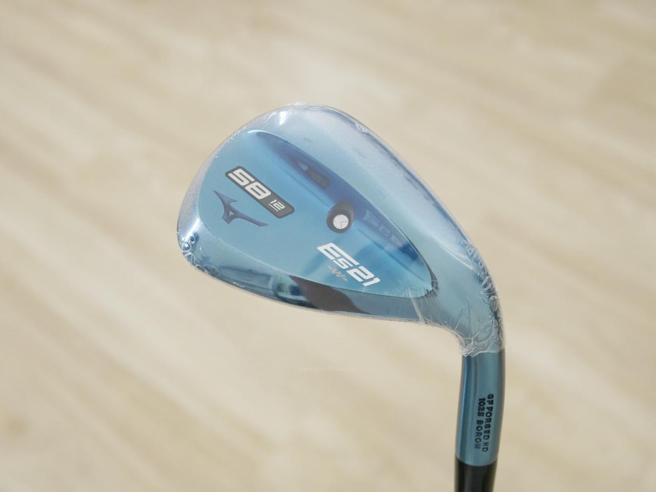 Wedge : Other : **ของใหม่ ยังไม่แกะพลาสติก** Wedge Mizuno ES21 Forged Loft 58 ก้านเหล็ก Dynamic Gold 120 Wedge 
