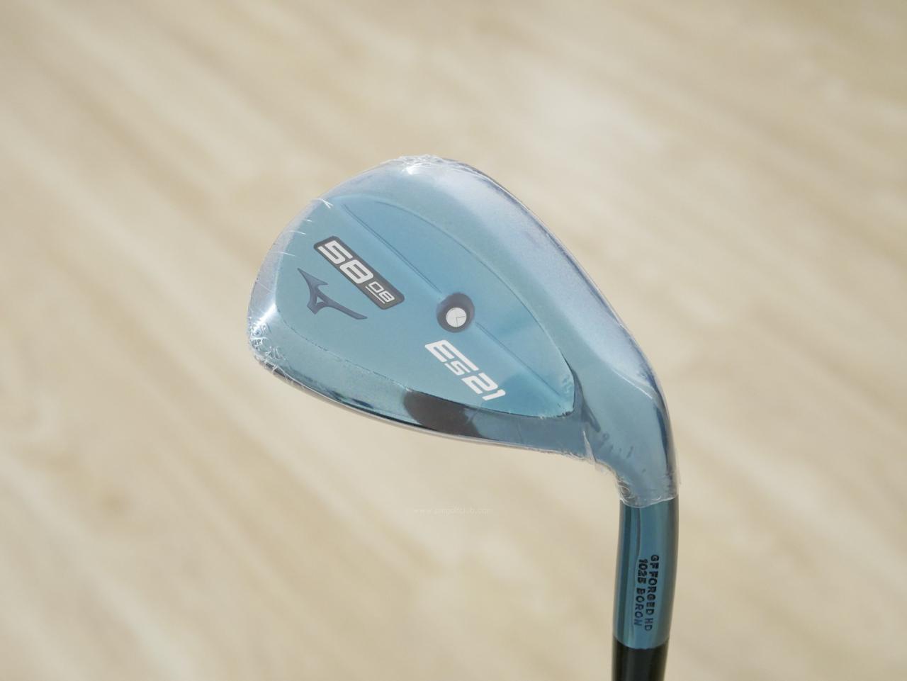 Wedge : Other : **ของใหม่ ยังไม่แกะพลาสติก** Wedge Mizuno ES21 Forged Loft 58 ก้านเหล็ก Dynamic Gold 120 Wedge 