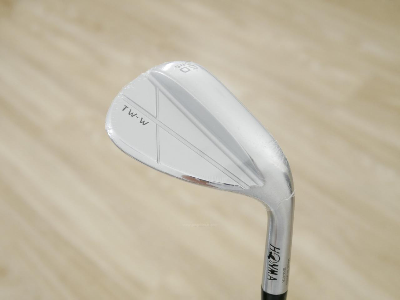 Wedge : Honma : **ของใหม่ ยังไม่แกะพลาสติก** Wedge Honma Tour World TW-W CNC Milled (รุ่นล่าสุด ออกปี 2024) Loft 60 ก้านเหล็ก NS Pro 950 NEO Flex R
