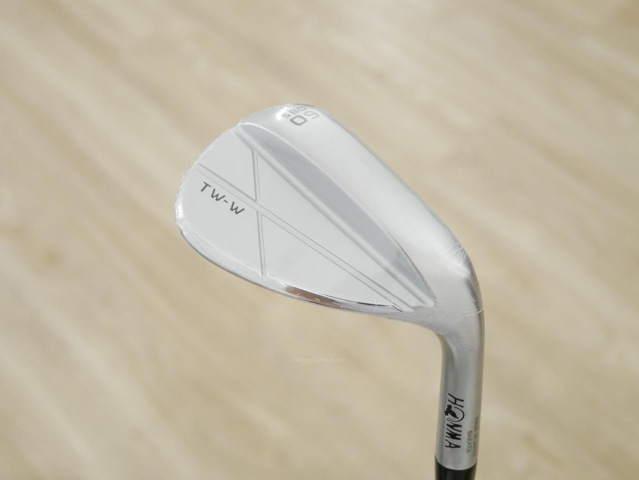Wedge : Honma : **ของใหม่ ยังไม่แกะพลาสติก** Wedge Honma Tour World TW-W CNC Milled (รุ่นล่าสุด ออกปี 2024) Loft 60 ก้านเหล็ก NS Pro 950 NEO Flex S