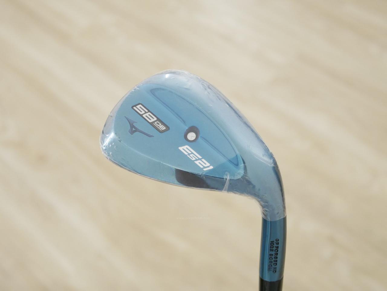 Wedge : Other : **ของใหม่ ยังไม่แกะพลาสติก** Wedge Mizuno ES21 Forged Loft 58 ก้านเหล็ก Dynamic Gold 120 Wedge 