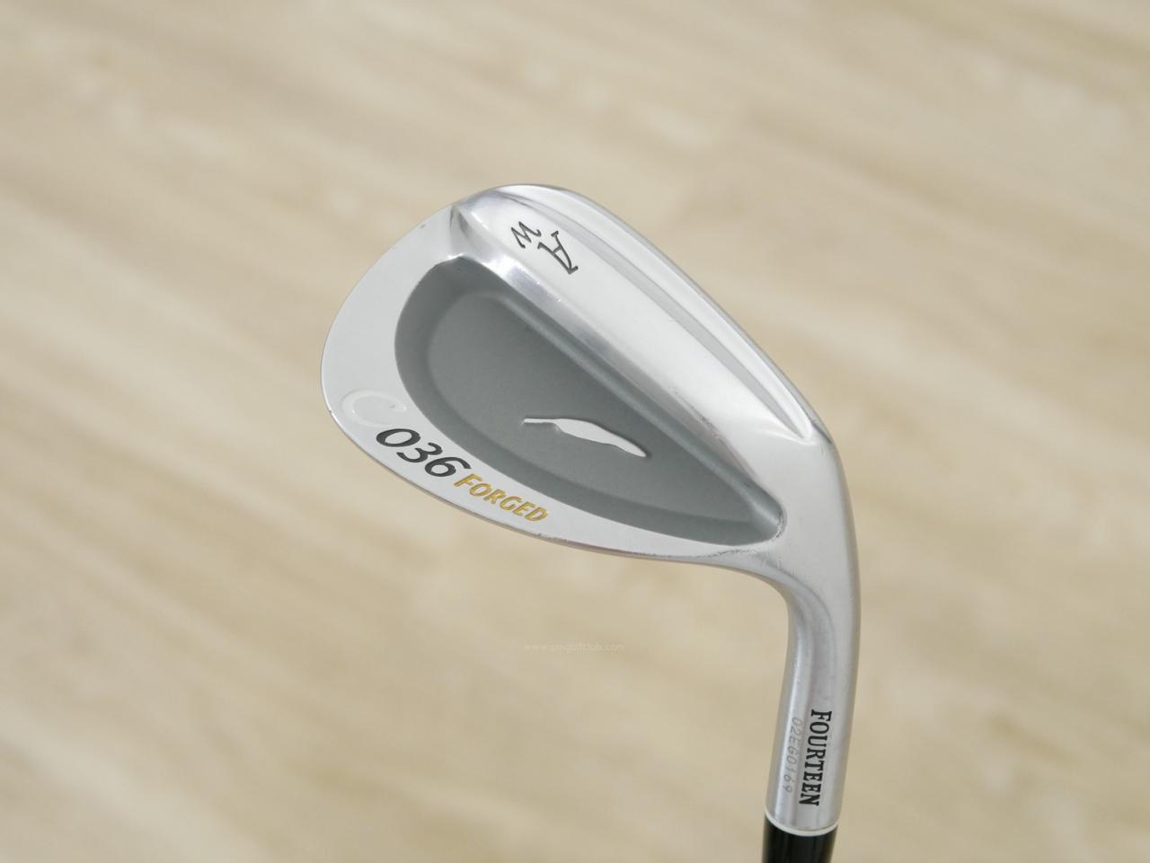 Wedge : Fourteen : Wedge Fourteen C036 Forged (ตีง่าย สปินดี) Loft 51 ก้านเหล็ก NS Pro TS114 Wedge