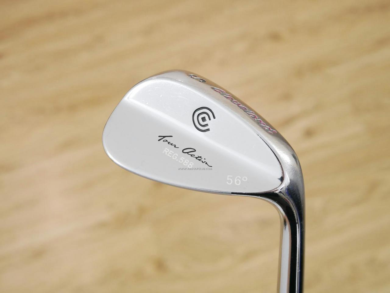 Wedge : Cleveland : Wedge Cleveland 588 Loft 56 ก้านเหล็ก Dynamic Gold Flex S