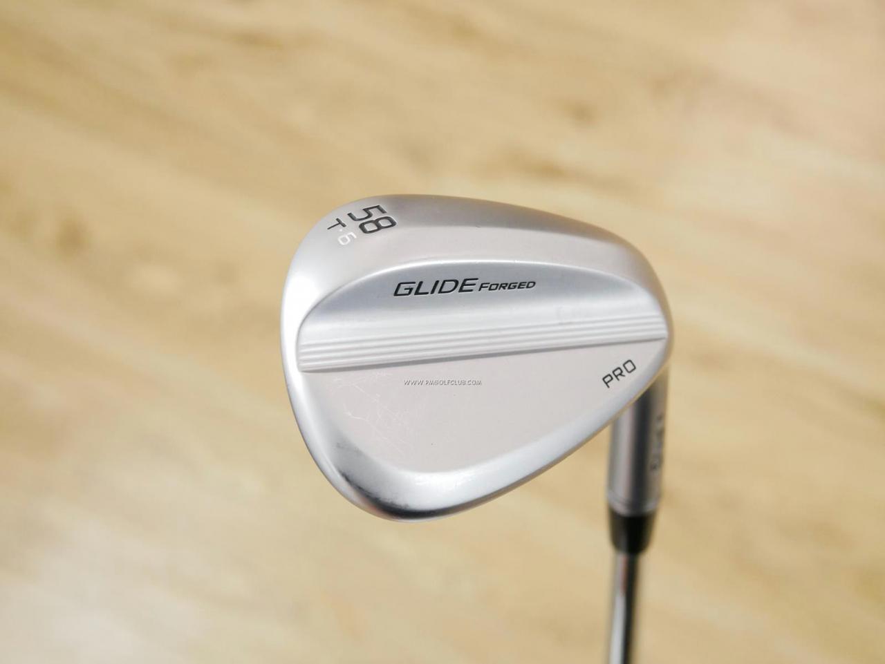Wedge : Other : Wedge Ping Glide Forged Pro (รุ่นปี 2022) Loft 58 ก้านเหล็ก NS Pro Modus 115 Flex S