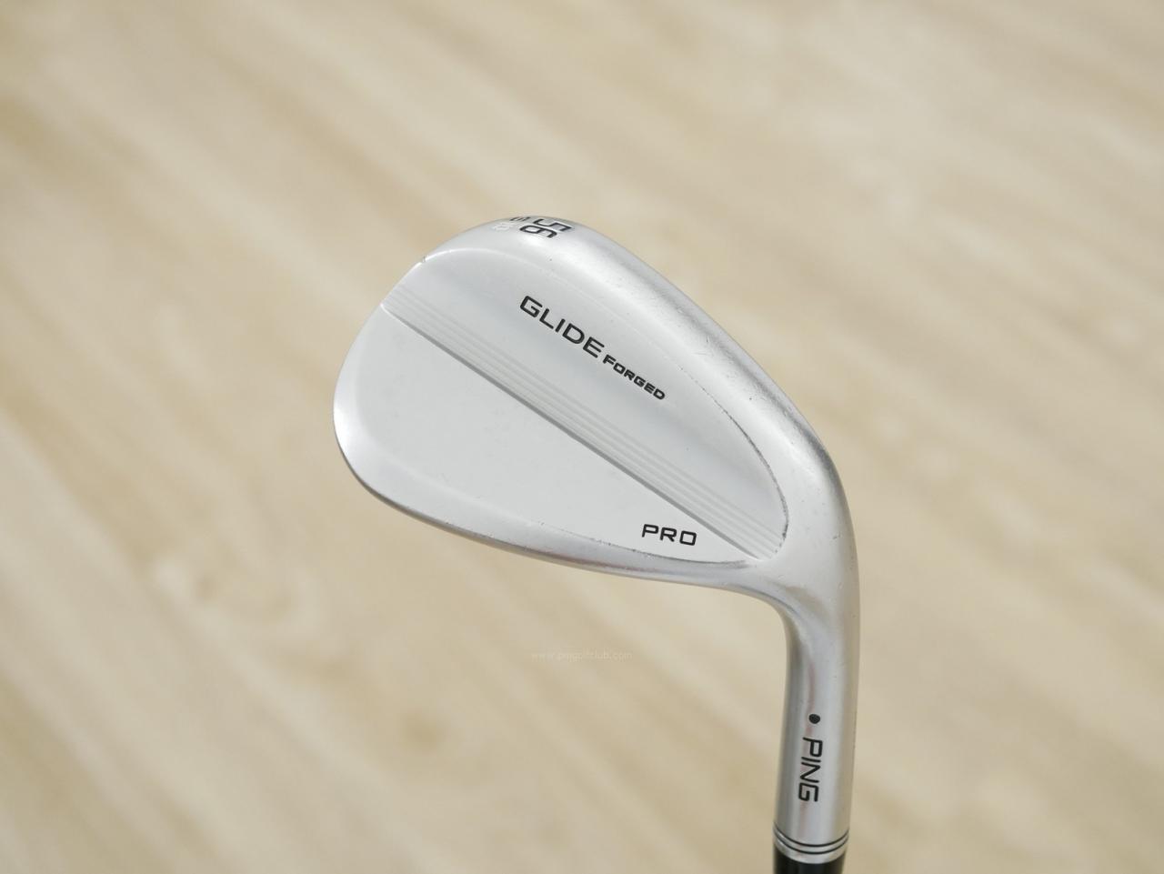 Wedge : Other : Wedge Ping Glide Forged Pro (รุ่นปี 2022) Loft 56 ก้านเหล็ก NS Pro Modus 115 Flex S