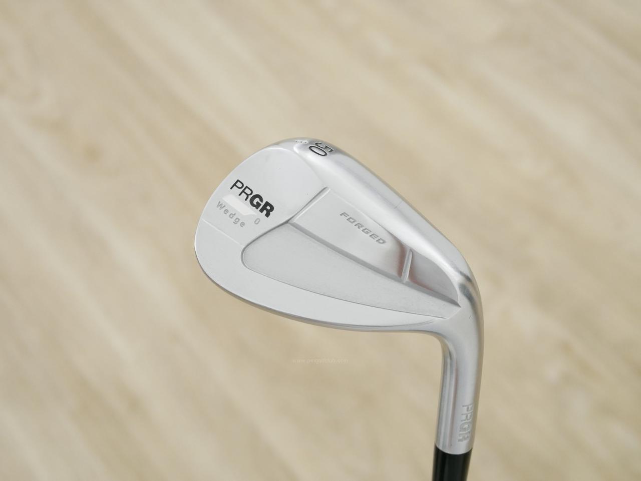 Wedge : Other : Wedge PRGR 0 Forged (ปี 2022) Loft 50 ก้านเหล็ก PRGR NS Pro SSIII Wedge