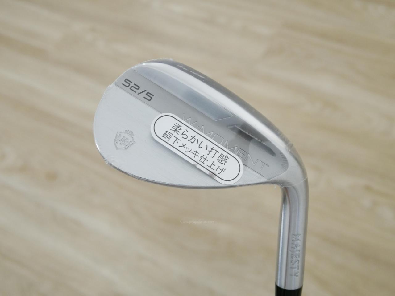 Wedge : Other : **ของใหม่ ยังไม่แกะพลาสติก** Wedge Maruman MAJESTY W-Moment Loft 52 ก้านเหล็ก NS Pro 950 NEO Flex S
