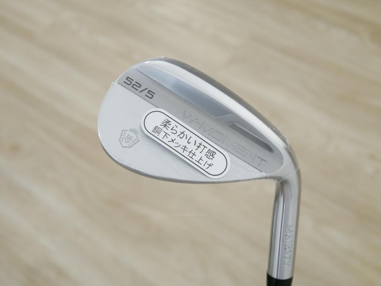 Wedge : Other : **ของใหม่ ยังไม่แกะพลาสติก** Wedge Maruman MAJESTY W-Moment Loft 52 ก้านเหล็ก NS Pro 950 NEO Flex S