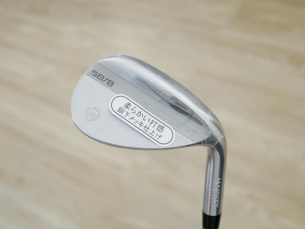 Wedge : Other : **ของใหม่ ยังไม่แกะพลาสติก** Wedge Maruman MAJESTY W-Moment Loft 58 ก้านเหล็ก NS Pro 950 NEO Flex S