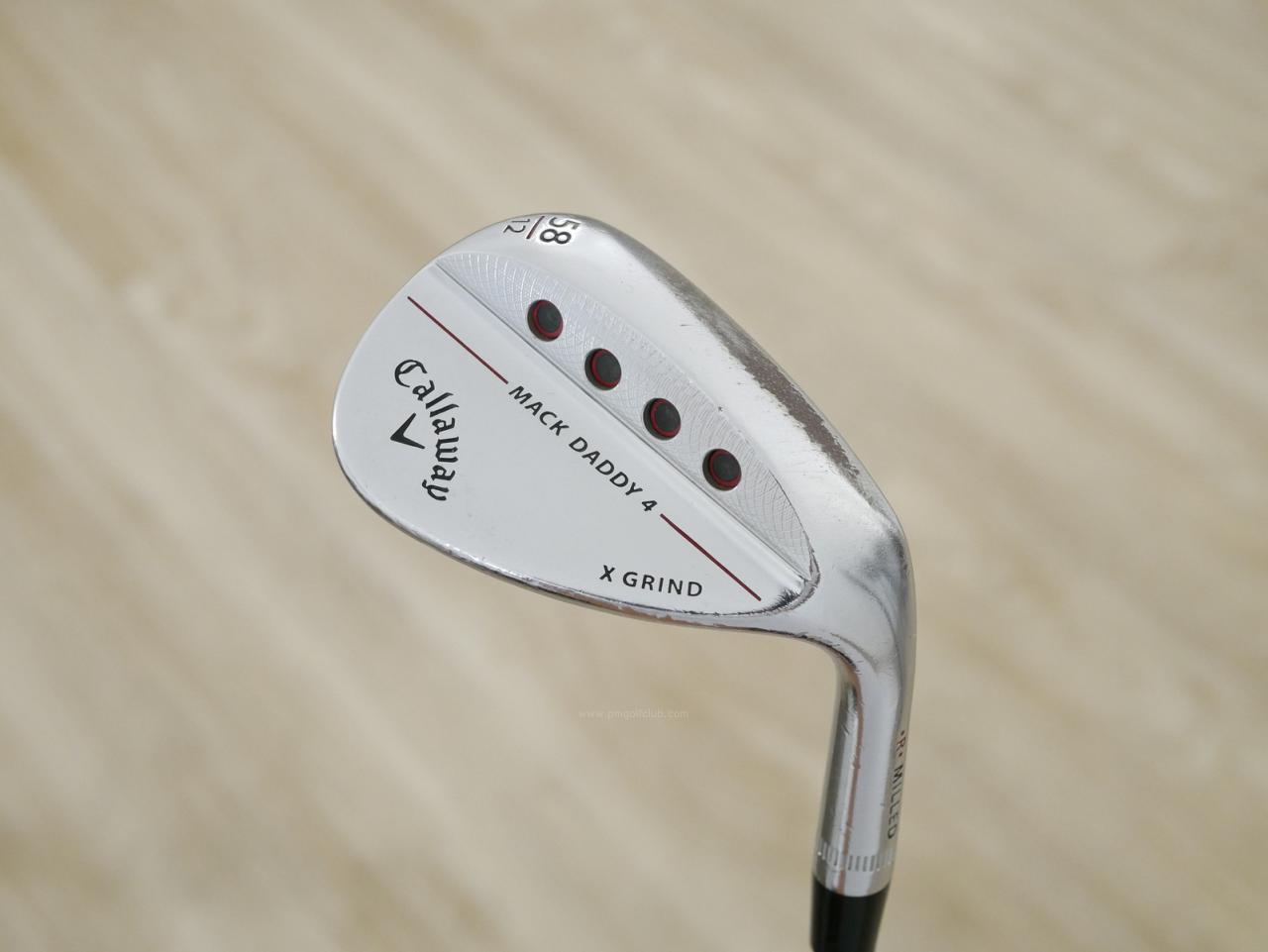 Wedge : Callaway : Wedge Callaway Mack Daddy 4 Milled Loft 58 ก้านเหล็ก Dynamic Gold S400
