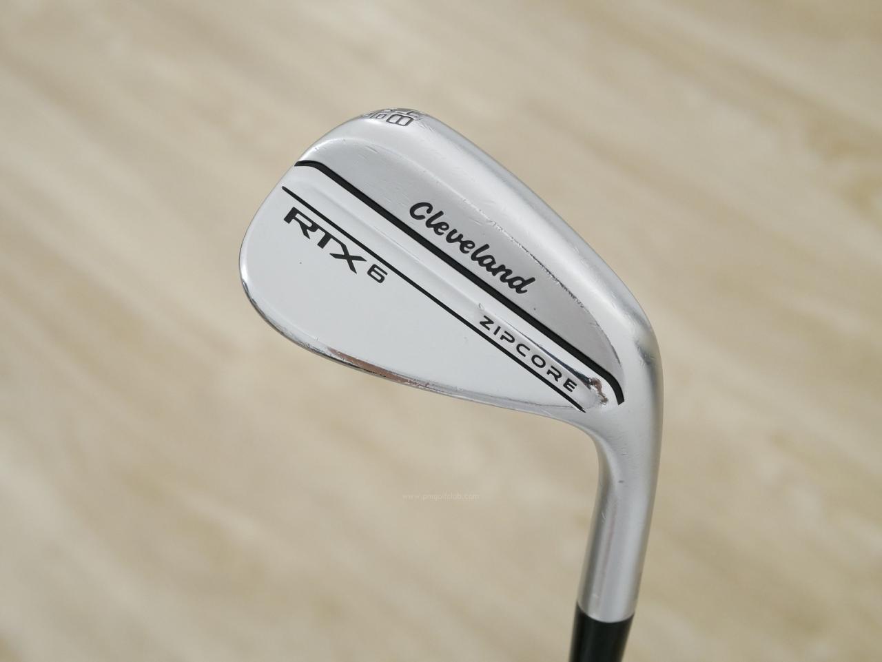 Wedge : Cleveland : Wedge Cleveland RTX 6 ZIPCORE Loft 48 ก้านกราไฟต์ Mitsubishi Diamana ZX-II 60 Wedge Flex