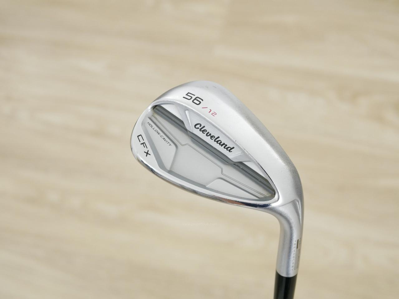 Wedge : Cleveland : Wedge Cleveland CFX (รุ่นปี 2022 ตีง่ายมาก) Loft 56 ก้านเหล็ก Dynamic Gold 115 Wedge