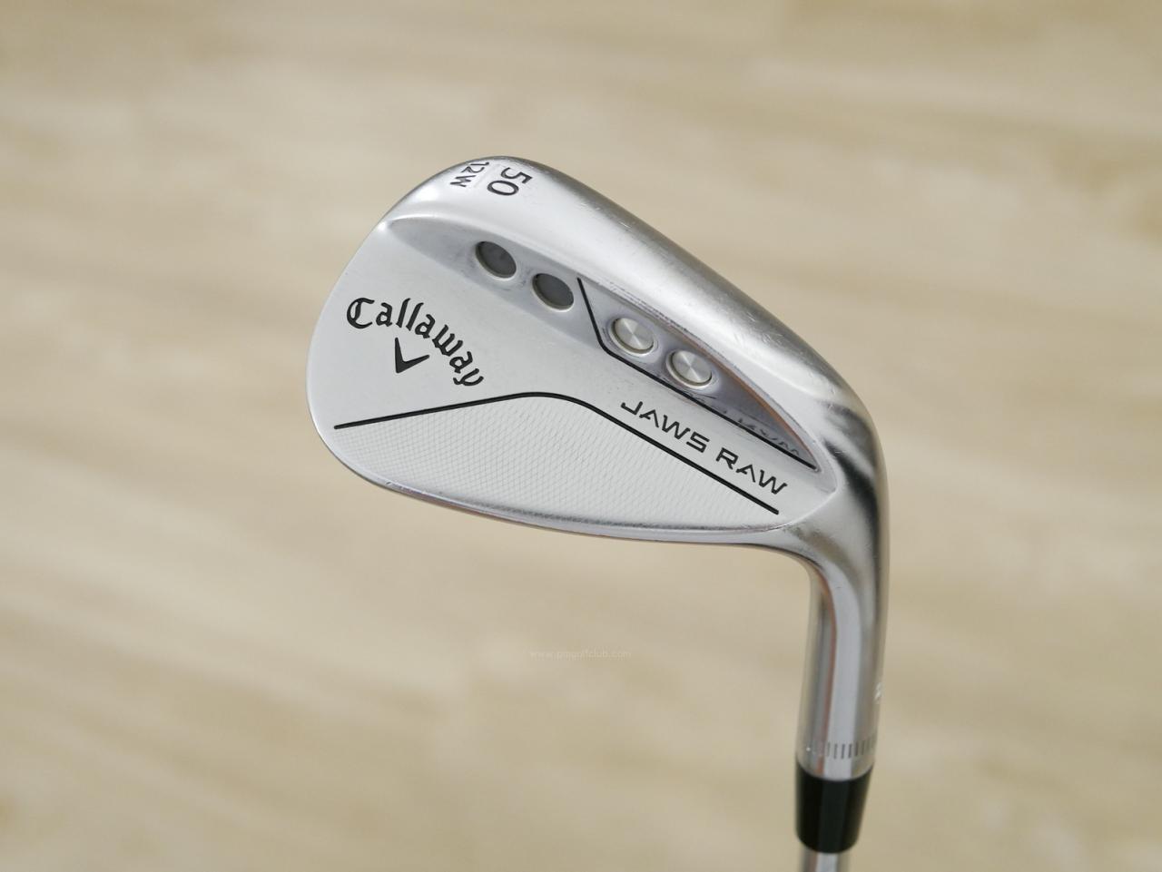 Wedge : Callaway : Wedge Callaway JAWS RAW (รุ่นปี 2023) Loft 50 ก้านเหล็ก Dynamic Gold S200
